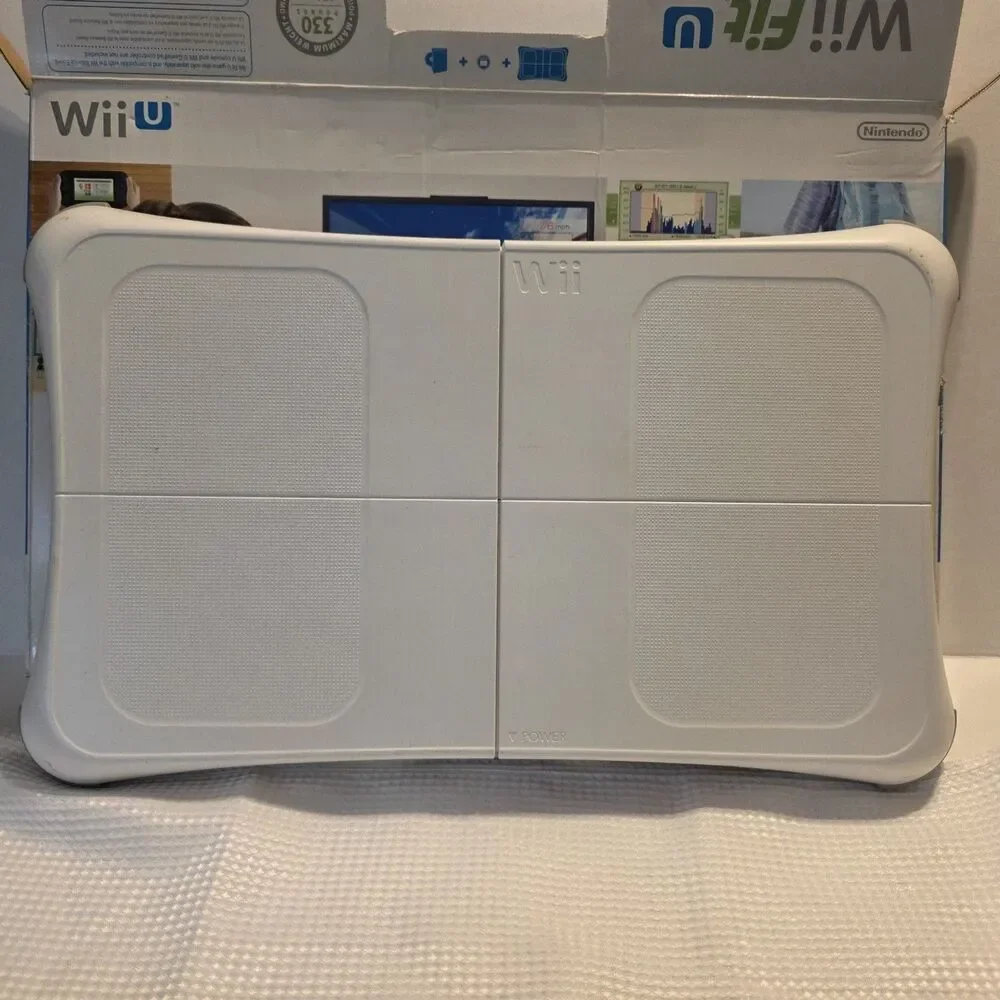Nintendo Wii Fit U - Balance Board, Box, Feet & Manual - No Game Or Meter